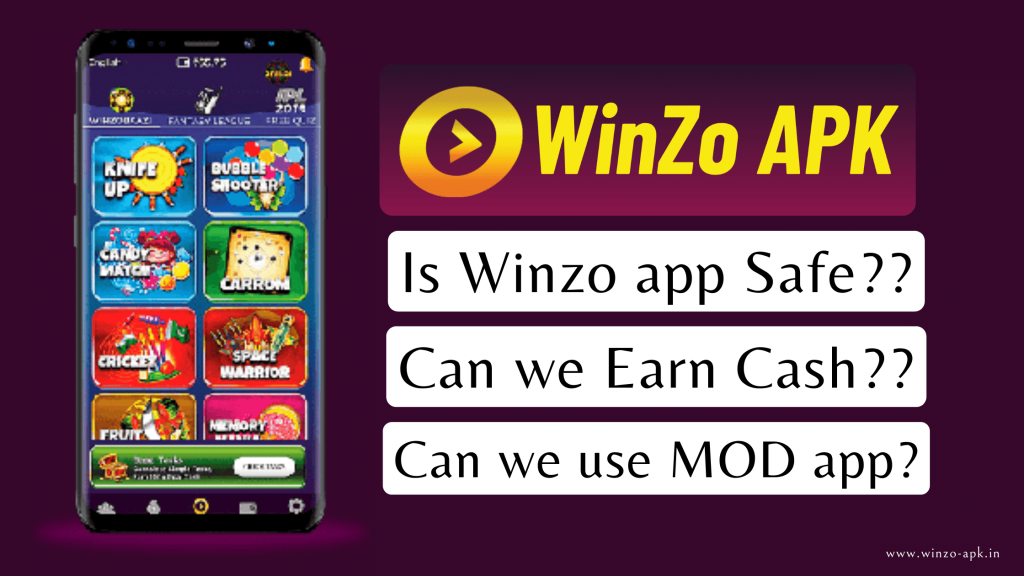 Is Winzo app Safe??